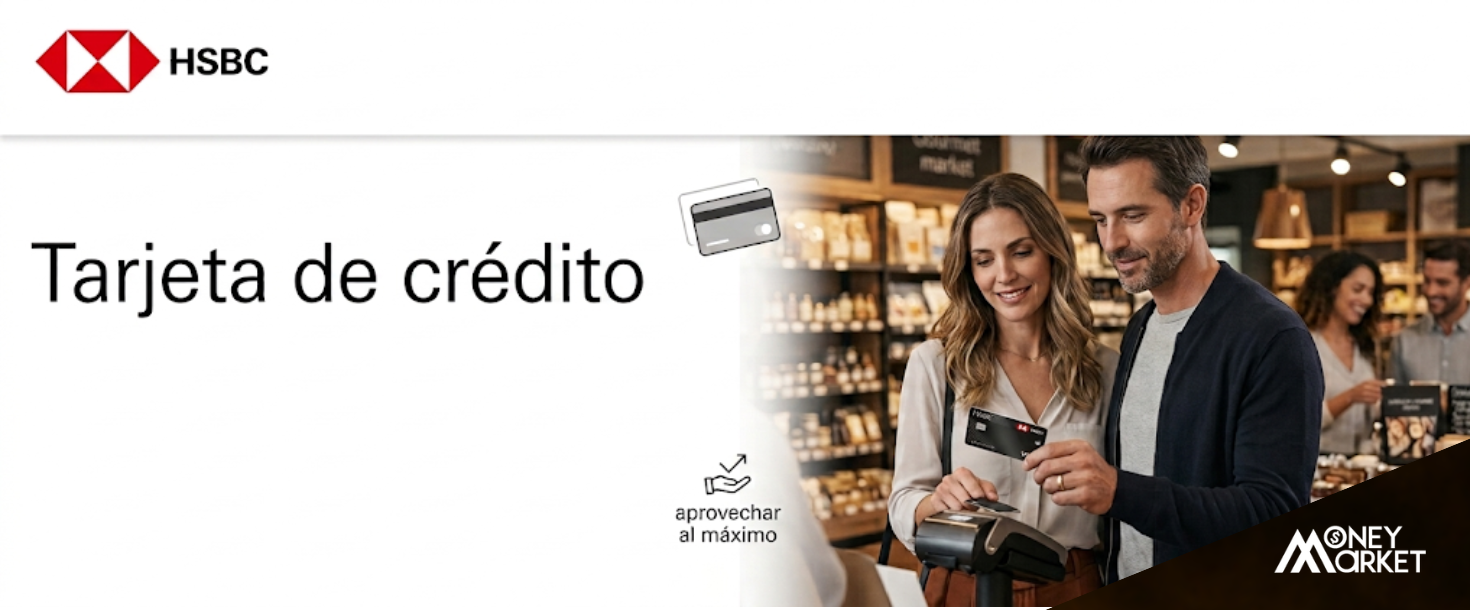 Conoce la tarjeta de crédito HSBC: beneficios, comisiones y cómo tramitarla